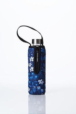 Image Title GLASS IS GREENER + CARRY COVER - 570 ML - BLOOM PRINT